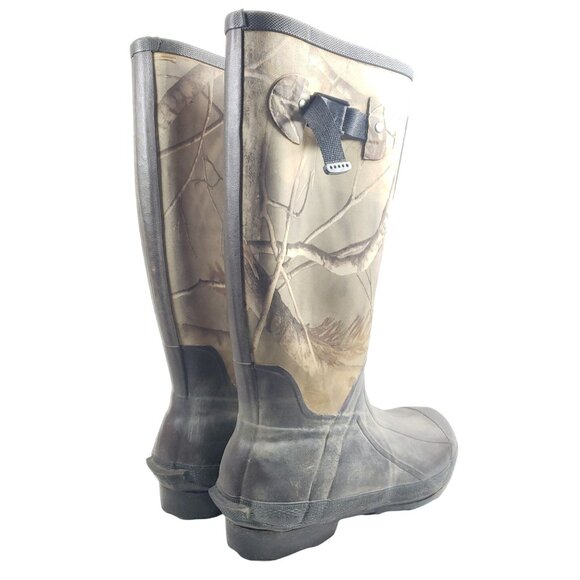 Game Winner Mens Size 10 16" Scent Free Rubber Hunting Boots - Picture 3 of 9